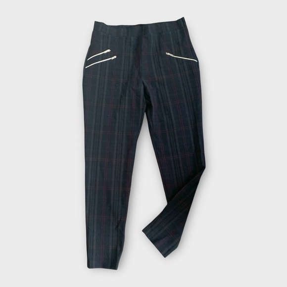 Zara Plaid Trouser Pants - Picture 2 of 5